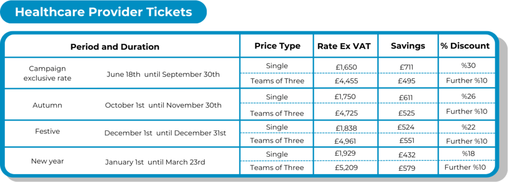 HBI2025 Healthcare Providers Tickets